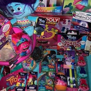 Trolls Easter basket